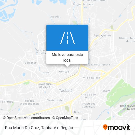 Rua Maria Da Cruz mapa