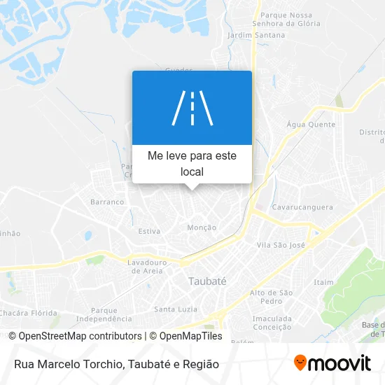 Rua Marcelo Torchio mapa
