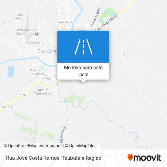 Rua José Costa Ramos mapa