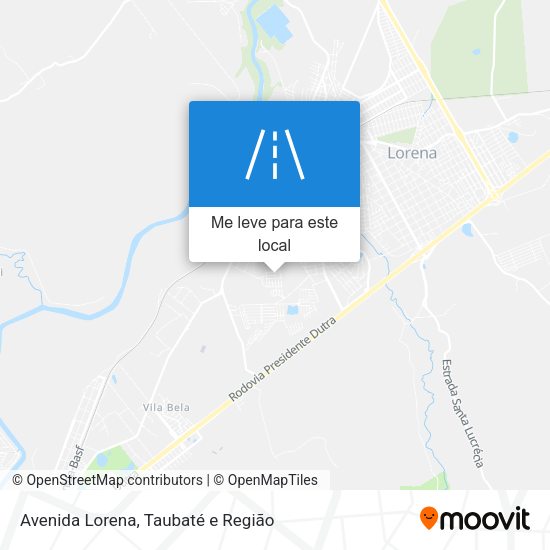 Avenida Lorena mapa