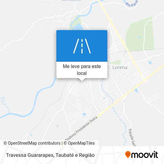 Travessa Guararapes mapa