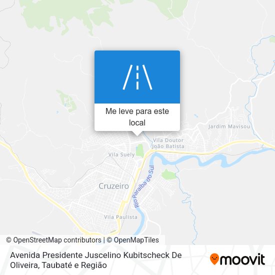 Avenida Presidente Juscelino Kubitscheck De Oliveira mapa