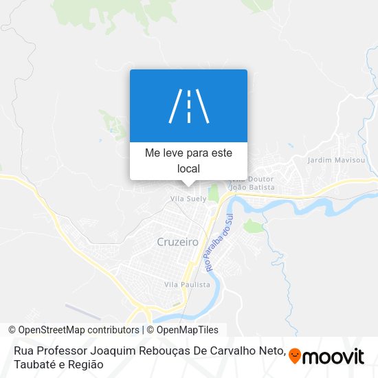 Rua Professor Joaquim Rebouças De Carvalho Neto mapa