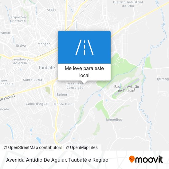 Avenida Antidio De Aguiar mapa