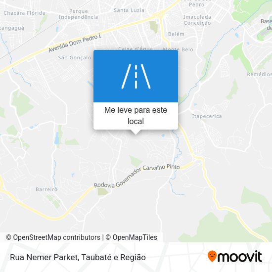 Rua Nemer Parket mapa