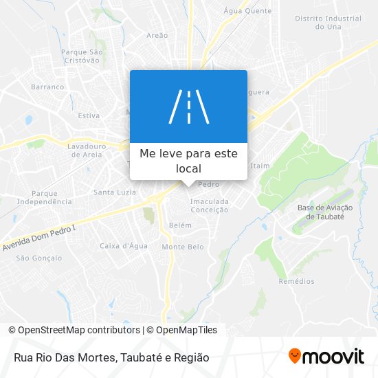 Rua Rio Das Mortes mapa