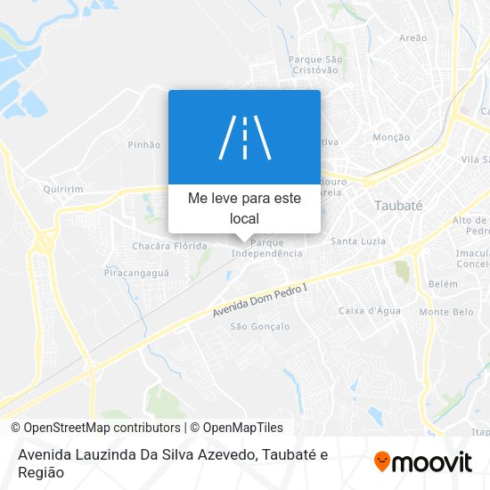 Avenida Lauzinda Da Silva Azevedo mapa