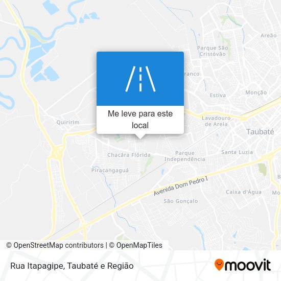 Rua Itapagipe mapa