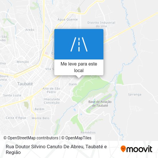 Rua Doutor Silvino Canuto De Abreu mapa
