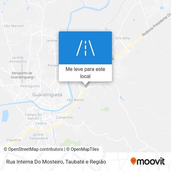 Rua Interna Do Mosteiro mapa
