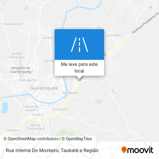 Rua Interna Do Mosteiro mapa