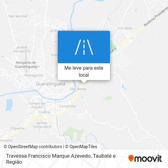 Travessa Francisco Marque Azevedo mapa
