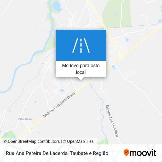 Rua Ana Pereira De Lacerda mapa