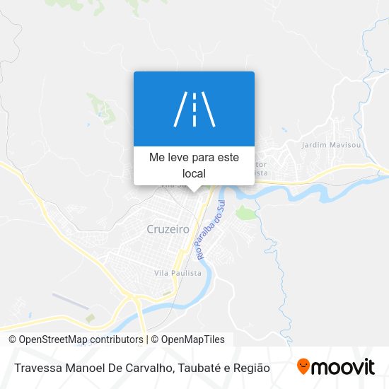 Travessa Manoel De Carvalho mapa