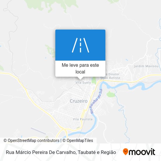 Rua Márcio Pereira De Carvalho mapa