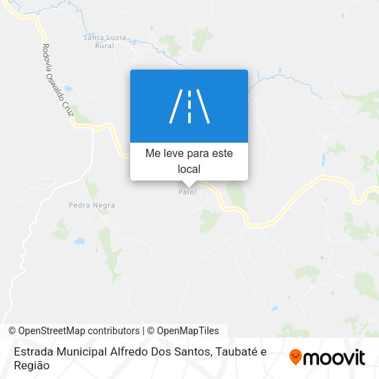 Estrada Municipal Alfredo Dos Santos mapa