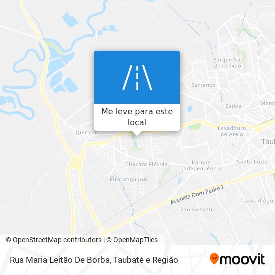 Rua Maria Leitão De Borba mapa