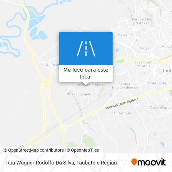 Rua Wagner Rodolfo Da Silva mapa