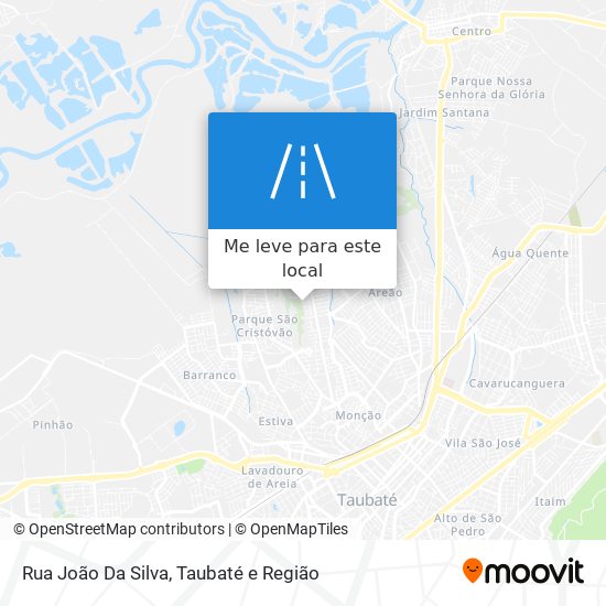 Rua João Da Silva mapa