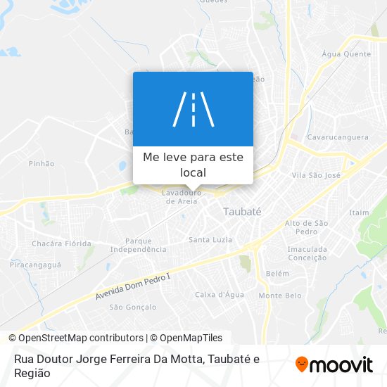 Rua Doutor Jorge Ferreira Da Motta mapa