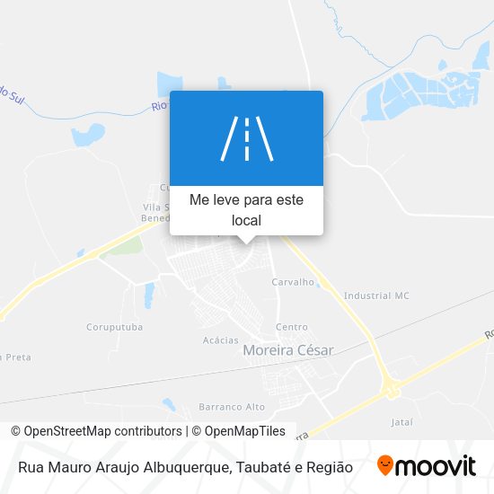 Rua Mauro Araujo Albuquerque mapa