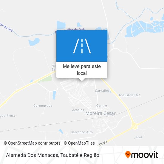 Alameda Dos Manacas mapa