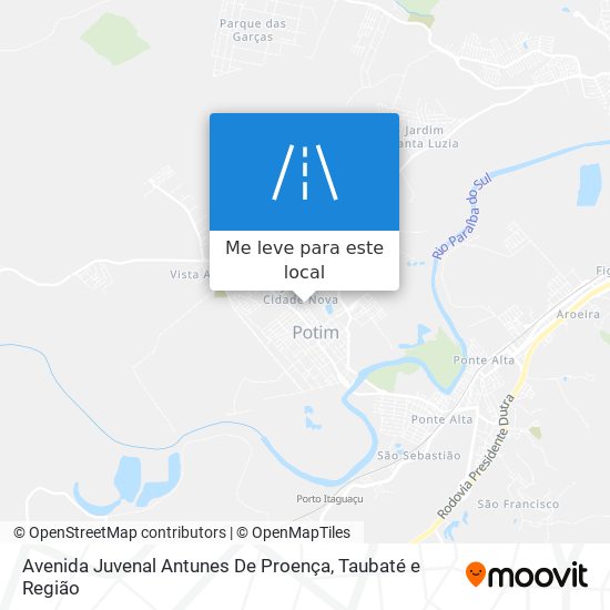 Avenida Juvenal Antunes De Proença mapa