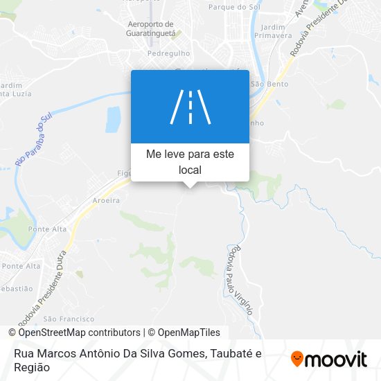 Rua Marcos Antônio Da Silva Gomes mapa