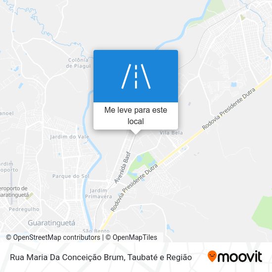 Rua Maria Da Conceição Brum mapa