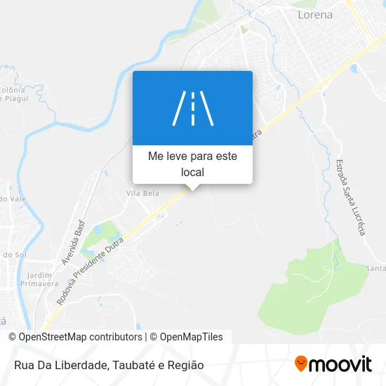 Rua Da Liberdade mapa
