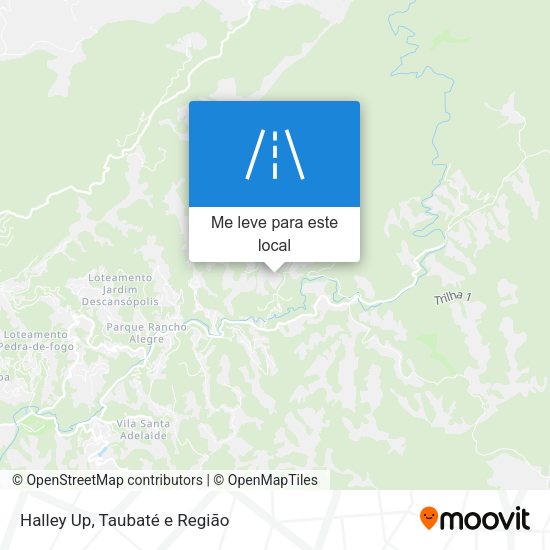 Halley Up mapa