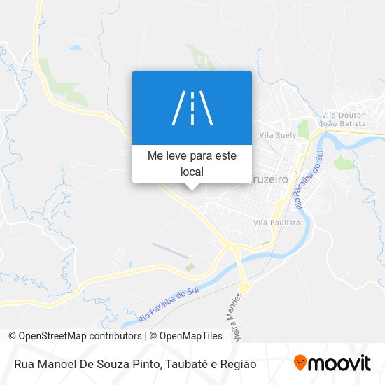 Rua Manoel De Souza Pinto mapa