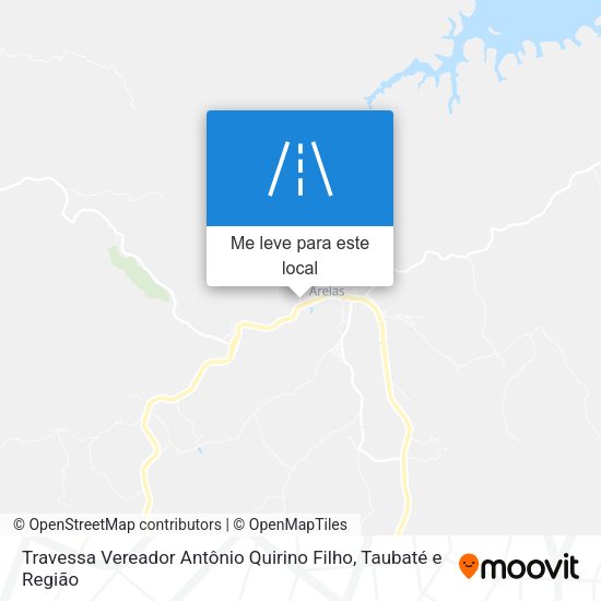 Travessa Vereador Antônio Quirino Filho mapa