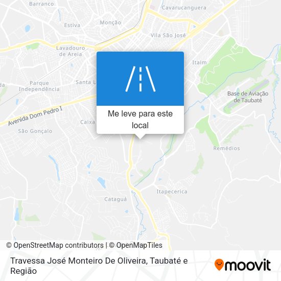 Travessa José Monteiro De Oliveira mapa