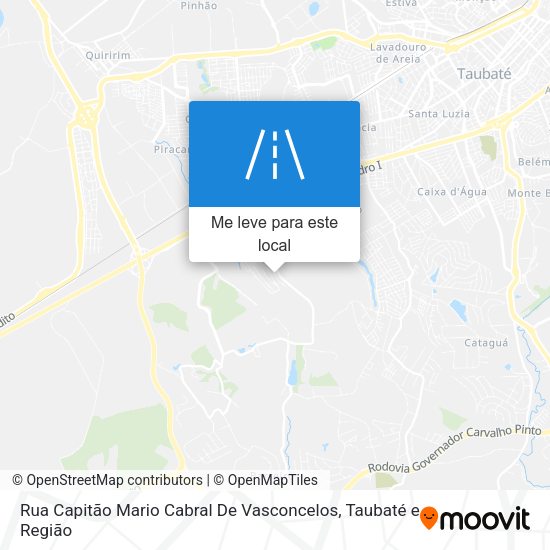 Rua Capitão Mario Cabral De Vasconcelos mapa