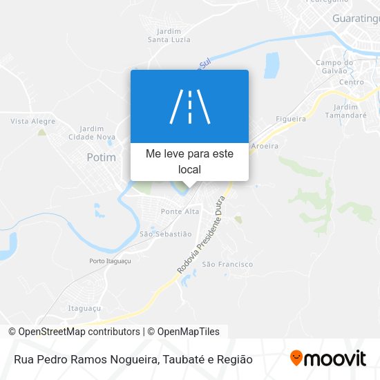 Rua Pedro Ramos Nogueira mapa