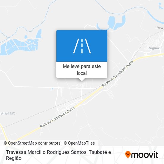 Travessa Marcilio Rodrigues Santos mapa