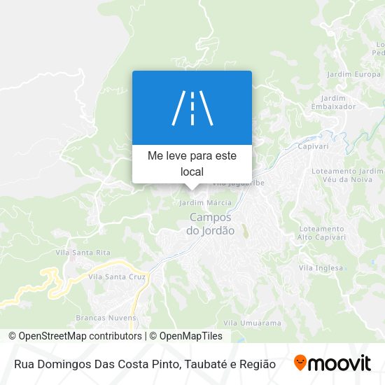 Rua Domingos Das Costa Pinto mapa