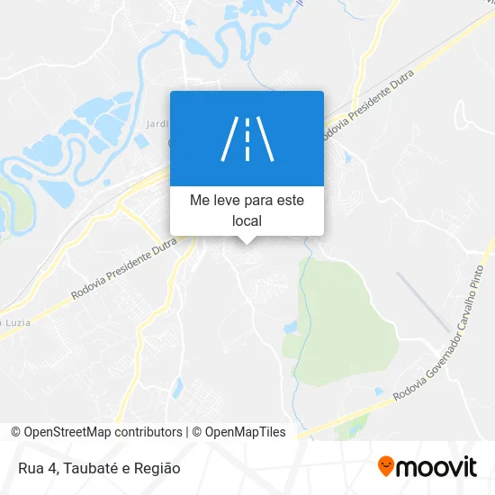 Rua 4 mapa