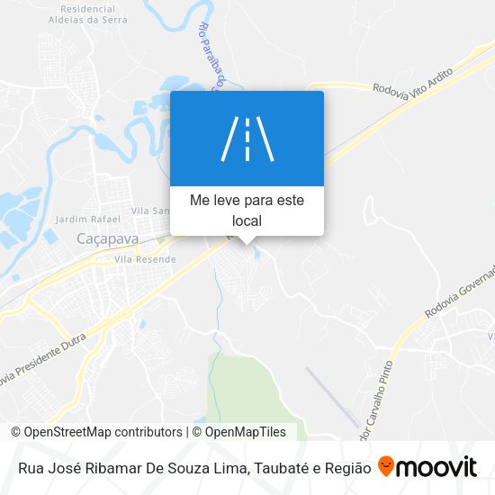 Rua José Ribamar De Souza Lima mapa