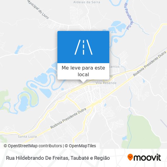 Rua Hildebrando De Freitas mapa