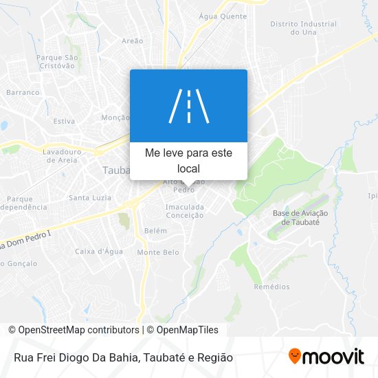 Rua Frei Diogo Da Bahia mapa