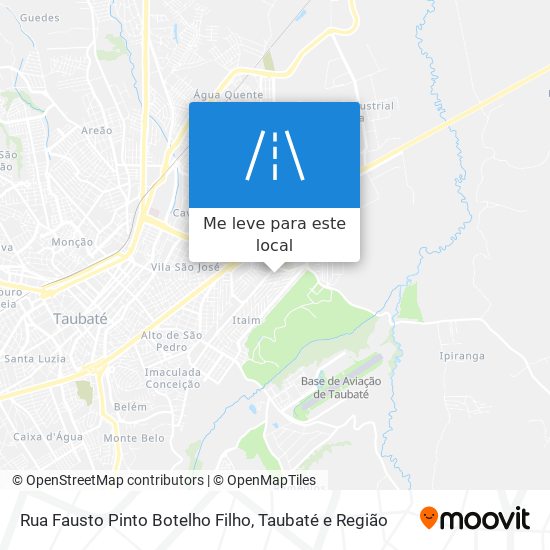 Rua Fausto Pinto Botelho Filho mapa