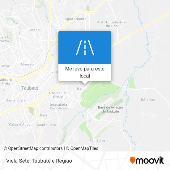 Viela Sete mapa