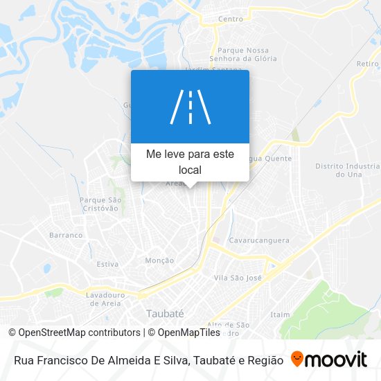 Rua Francisco De Almeida E Silva mapa