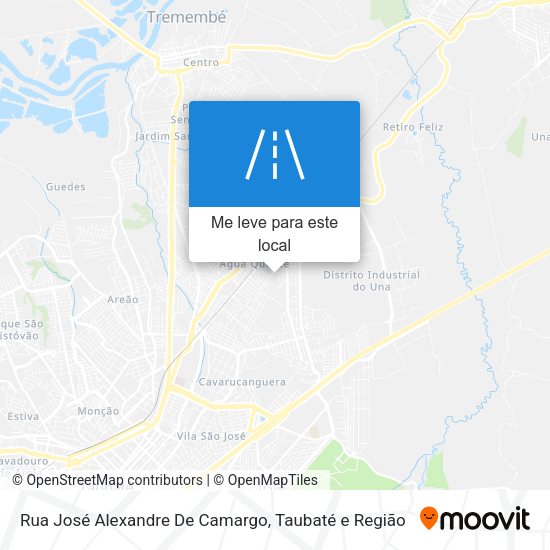Rua José Alexandre De Camargo mapa