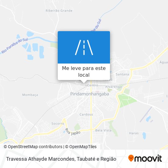 Travessa Athayde Marcondes mapa