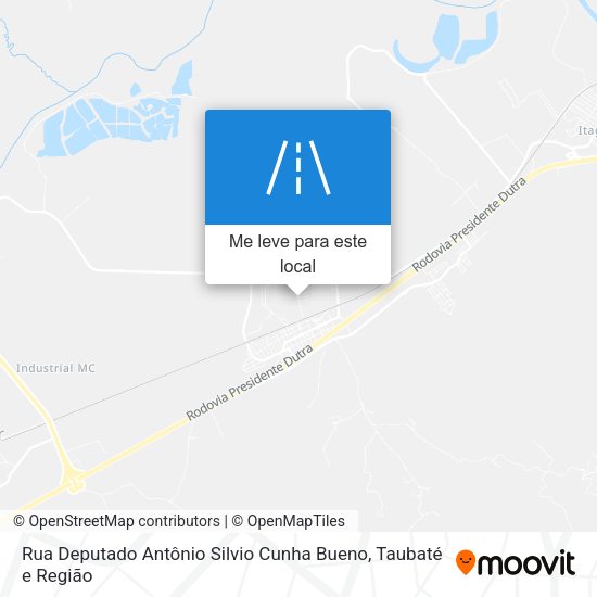 Rua Deputado Antônio Silvio Cunha Bueno mapa