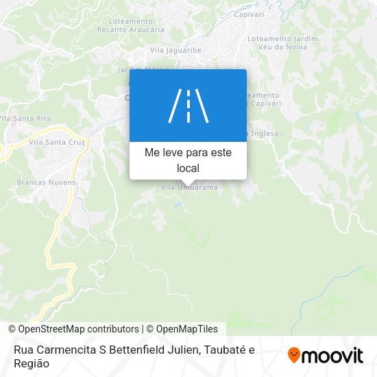 Rua Carmencita S Bettenfield Julien mapa
