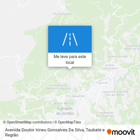 Avenida Doutor Irineu Gonsalves Da Silva mapa